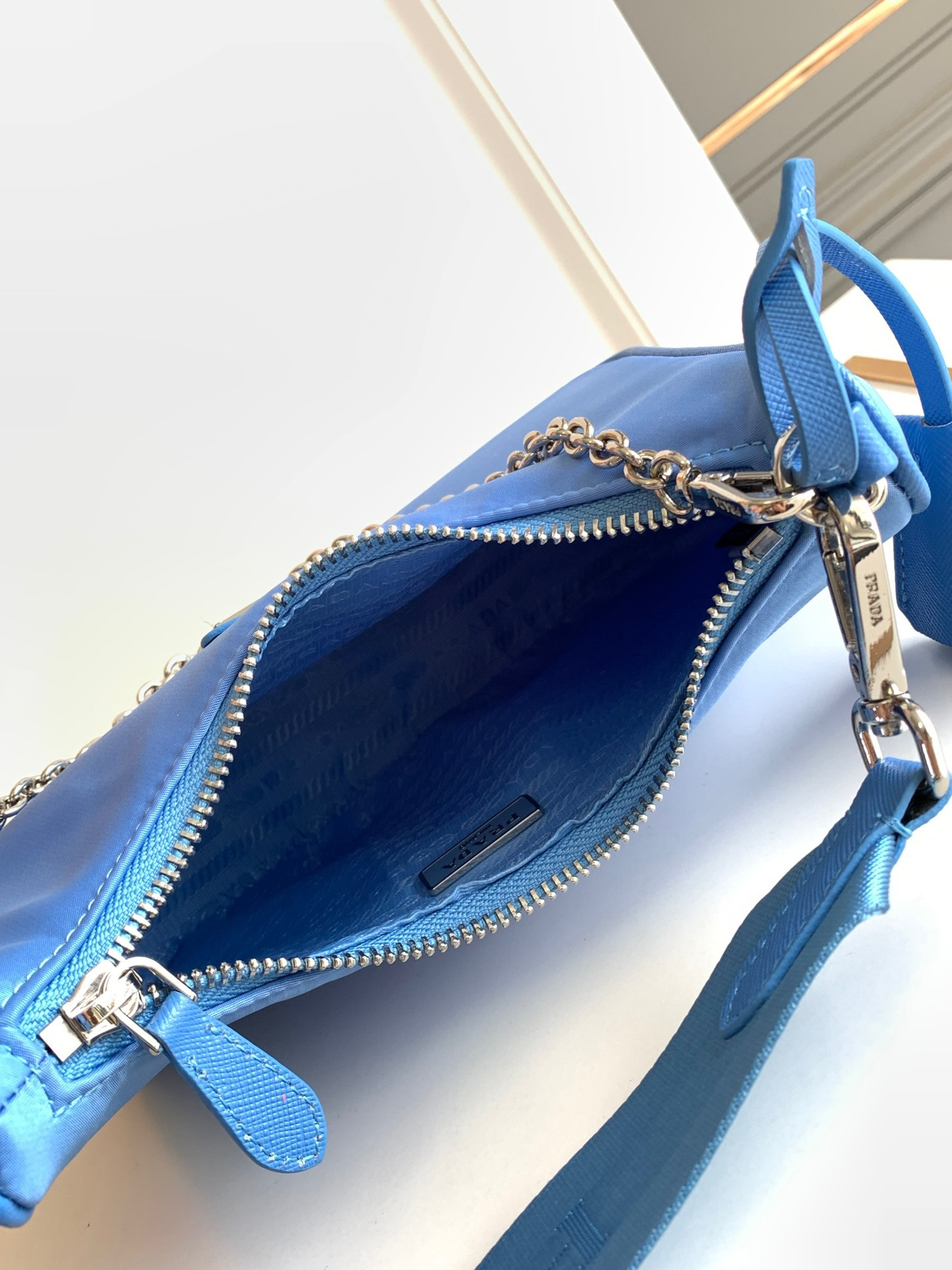 Prada Re-Edition 2005 Re-Nylon bag Blue