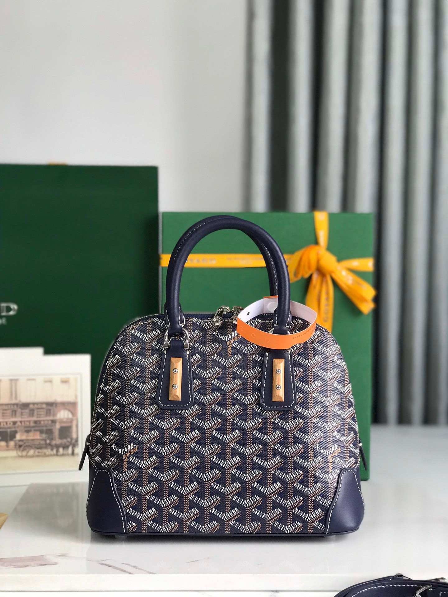 Goyard Vendôme PM Bag  Black 23×18.5×10cm