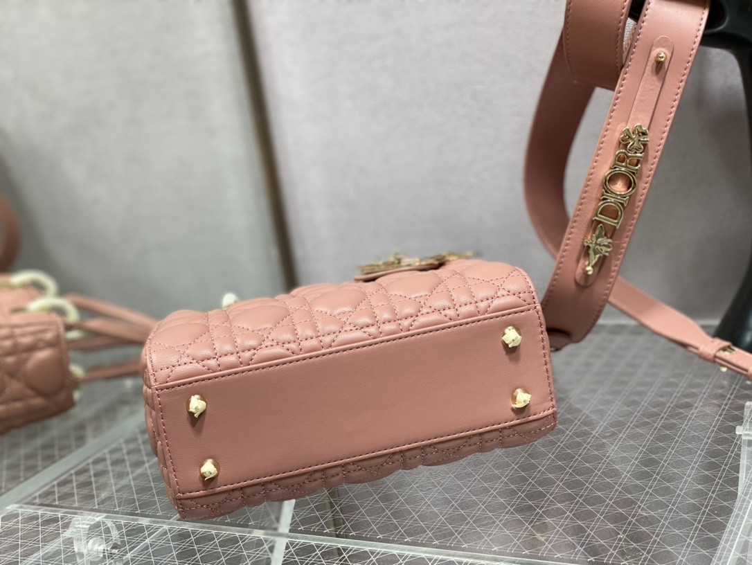 Small Lady DIORAMOUR My ABCDior Bag 8 x 6.5 x 3 inches