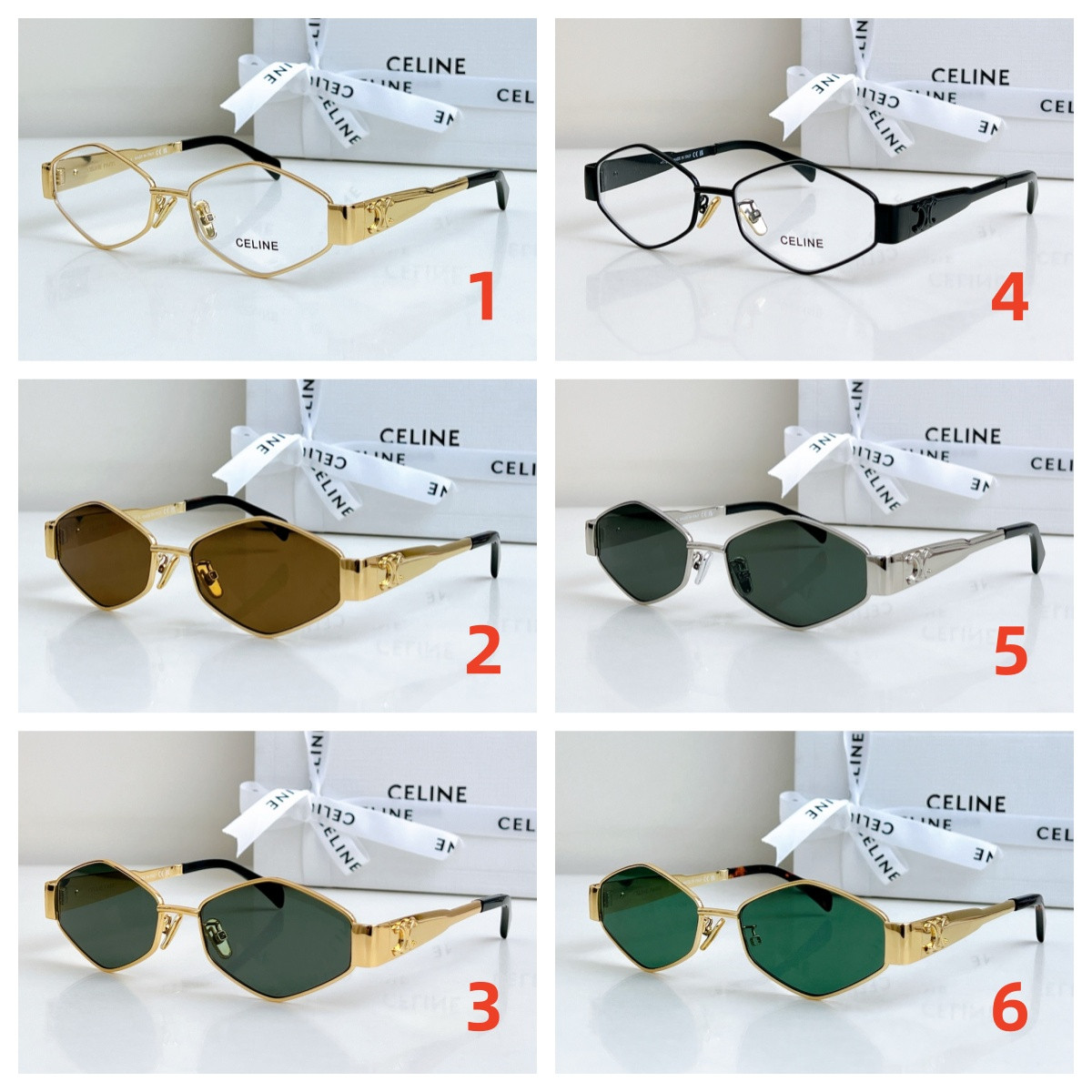 Celine Glasses CL40254U 58-16-145
