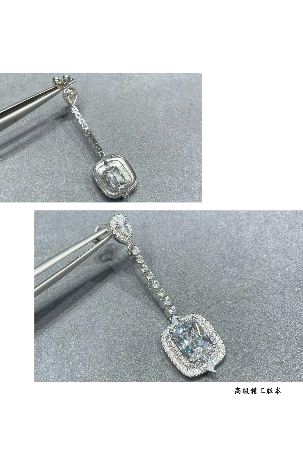 Tiffany & Co. Diamond Earrings Ag925