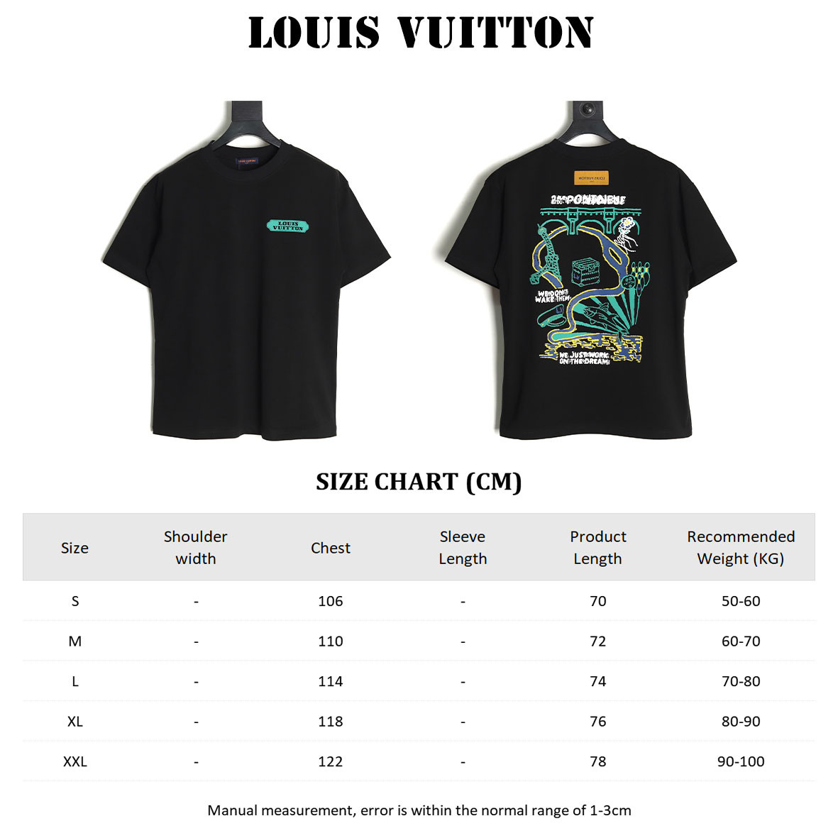 Louis Vuitton LV 25ss Short-sleeved T-shirt