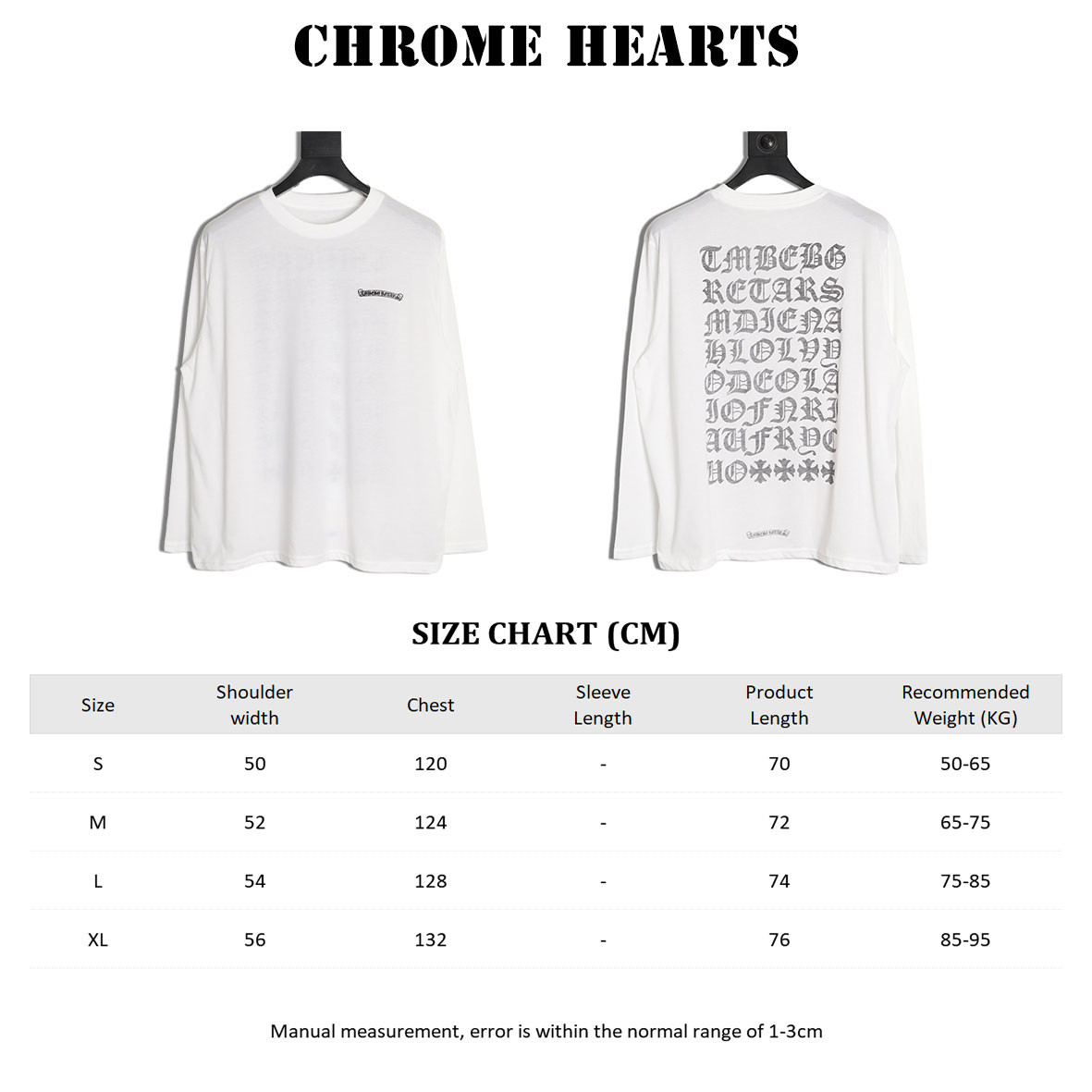 Ch*0me He**ts long-sleeved t-shirt