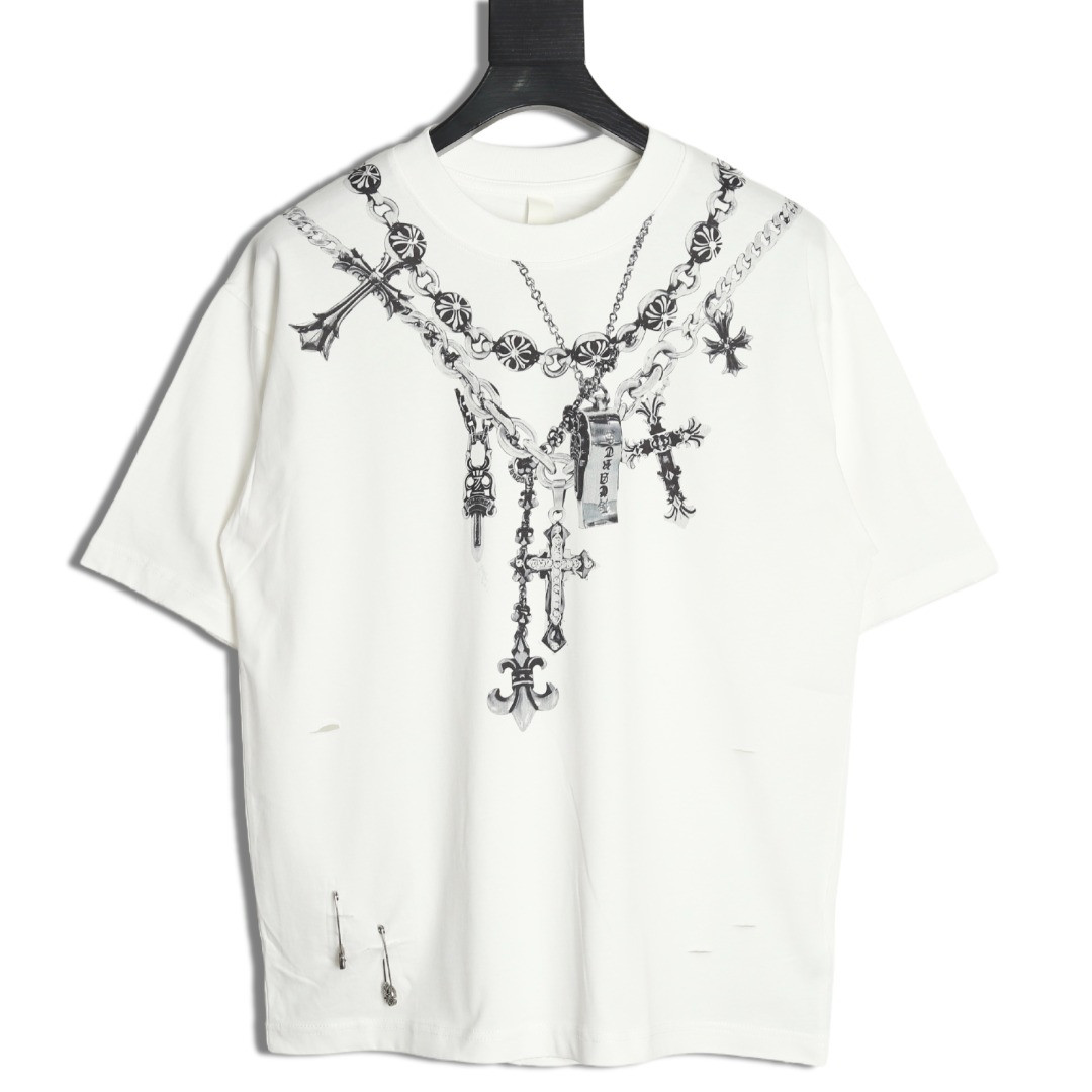 Ch*0me He**ts 25ss short-sleeved t-shirt