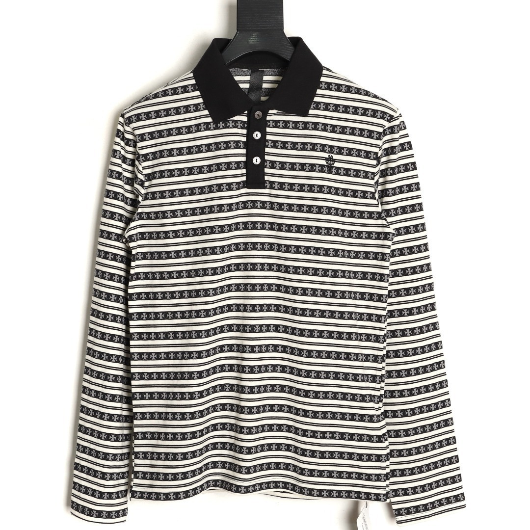 Ch*0me He**ts 25fw polo shirt