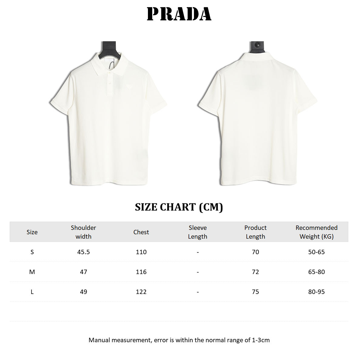 PRADA PRD Short-sleeved Polo shirt