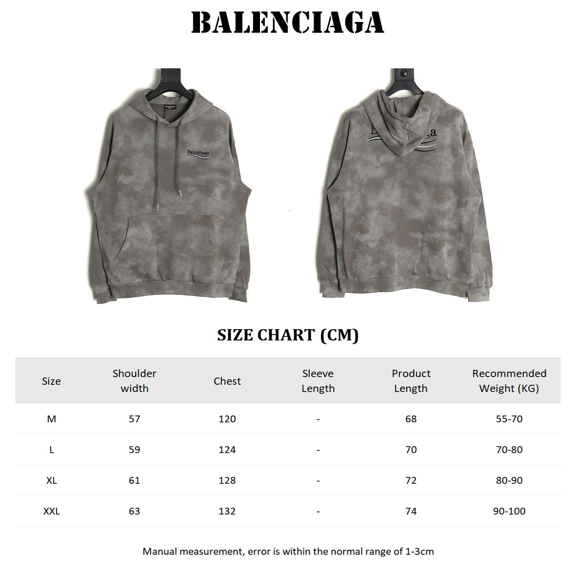 Balenciaga 24Fw Hoodies Suit