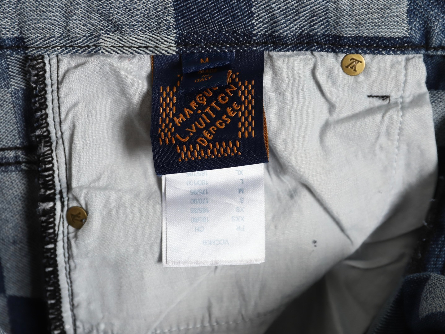 Louis Vuitton LV 25FW Jeans Suit