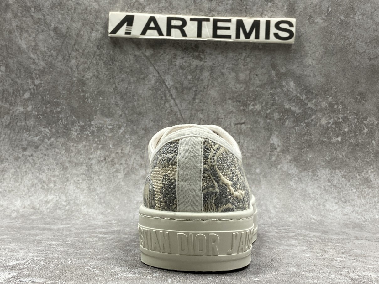 Dior Walk N Dior Patch Embroidery Grey