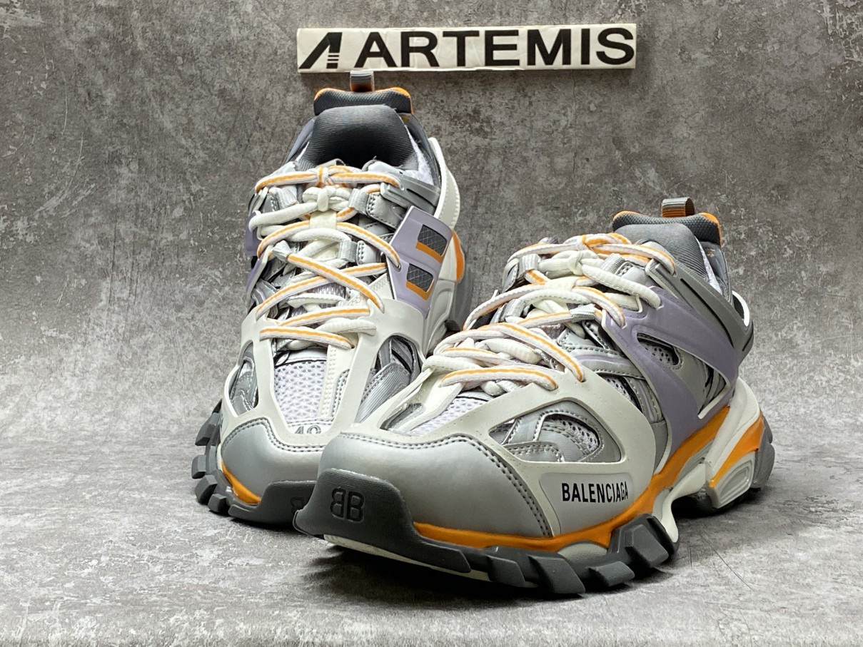Balenciga Track Grey Orange