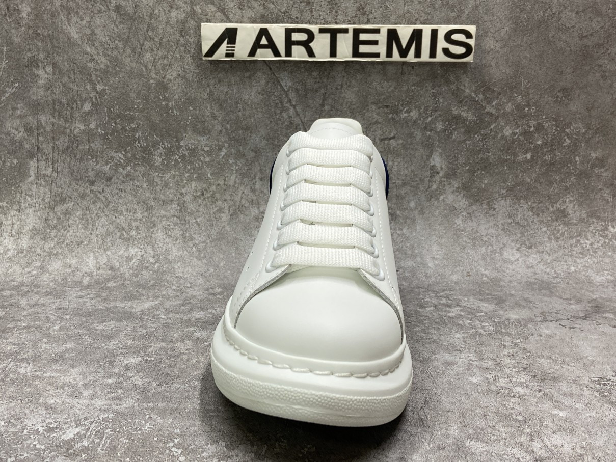 Alexander McQueen Oversized Embroidery Blue