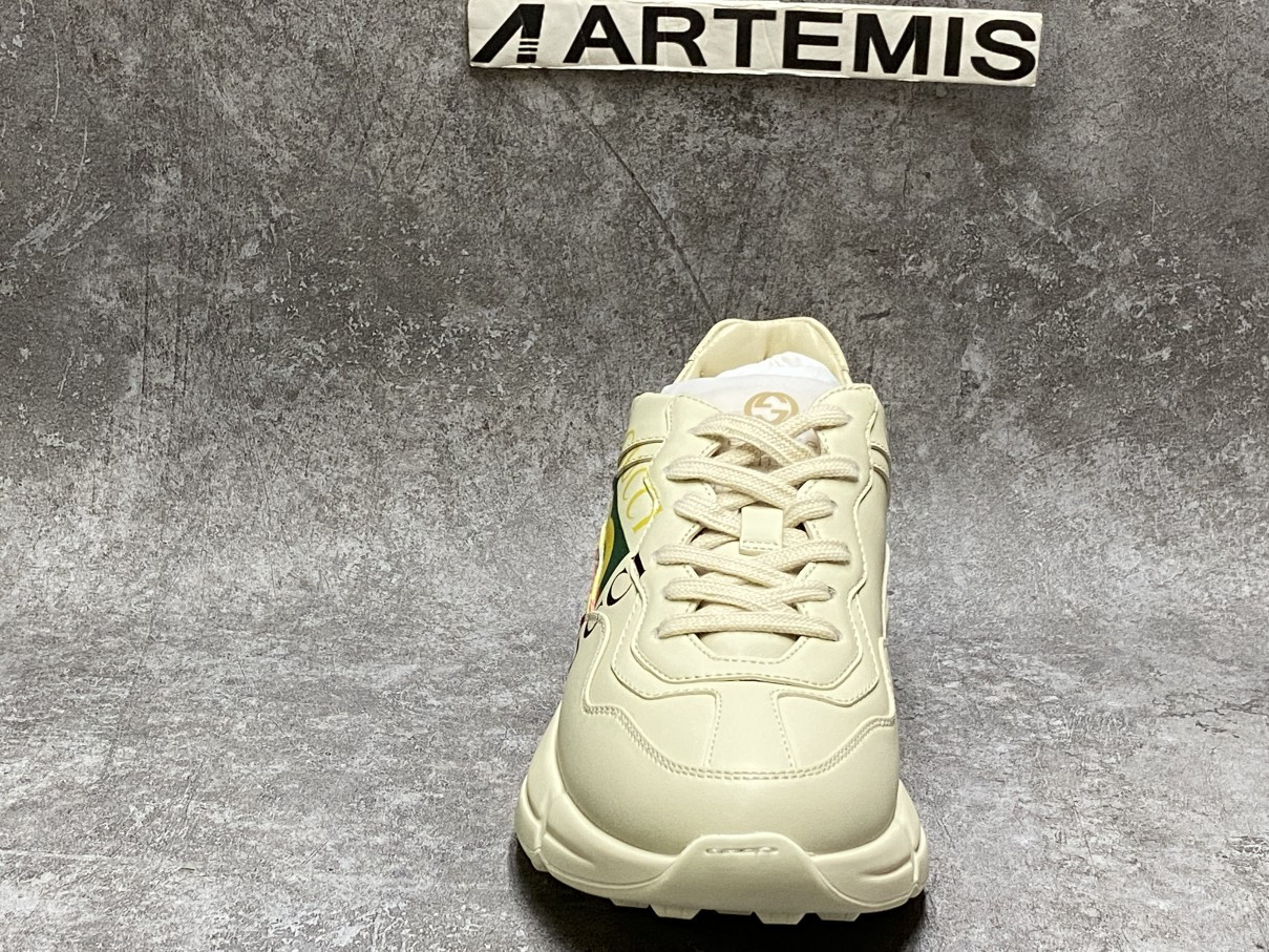 Gucci Rhyton Logo Ivory