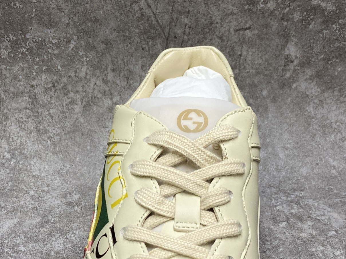 Gucci Rhyton Logo Ivory