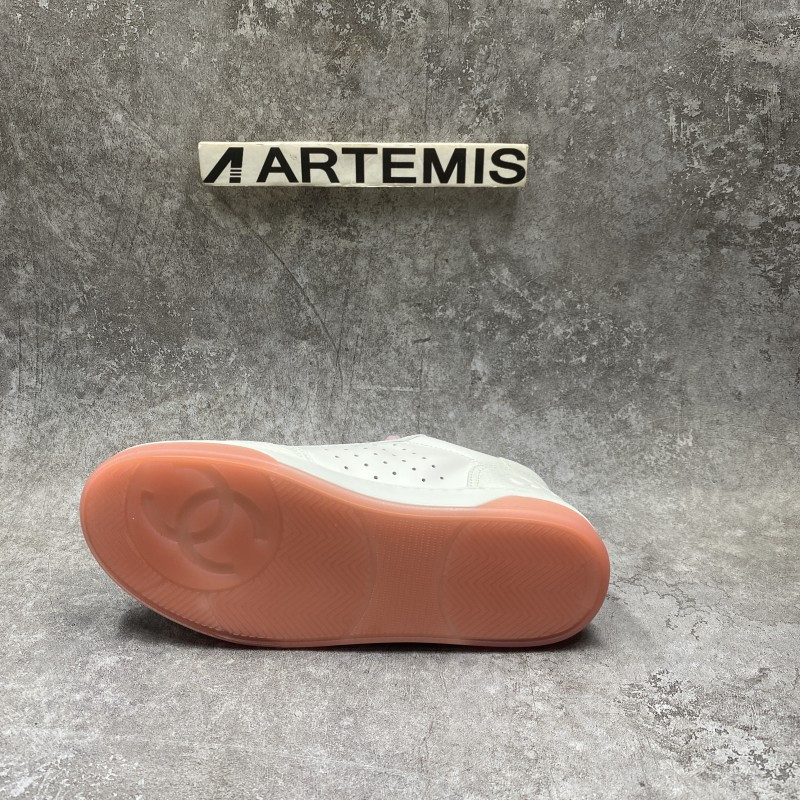 Chanel 22P Trainer White Red