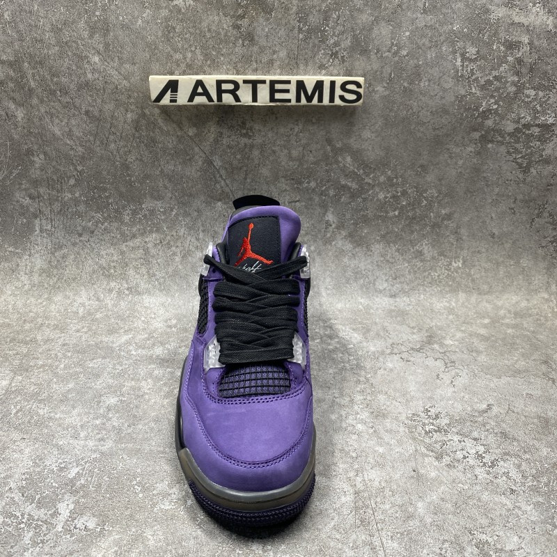 Air Jordan 4 Retro Travis Scott Purple(Friends and Family)