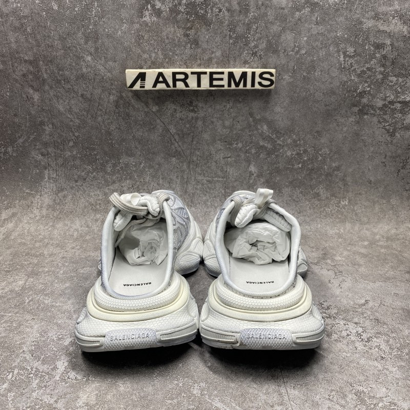 Balenciaga 3XL Mule Sneakers in Silver