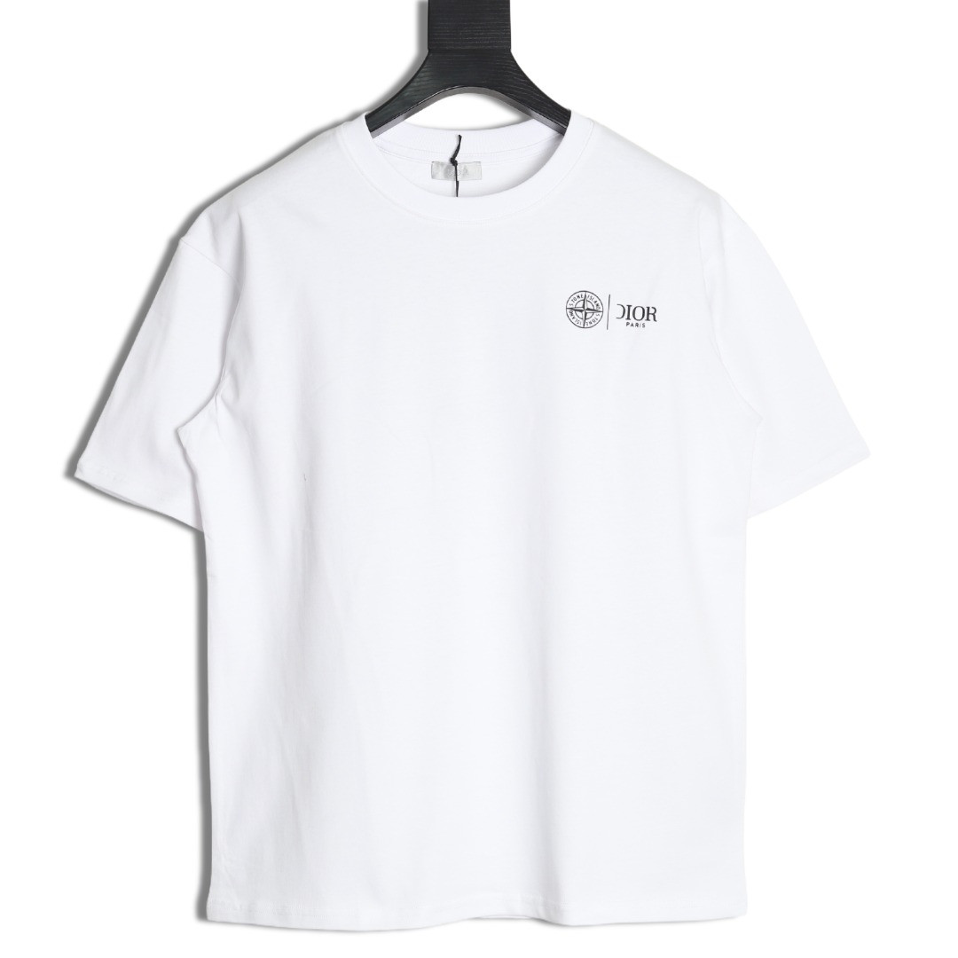 Dior x Stone Island 25SS Short-sleeved T-shirt