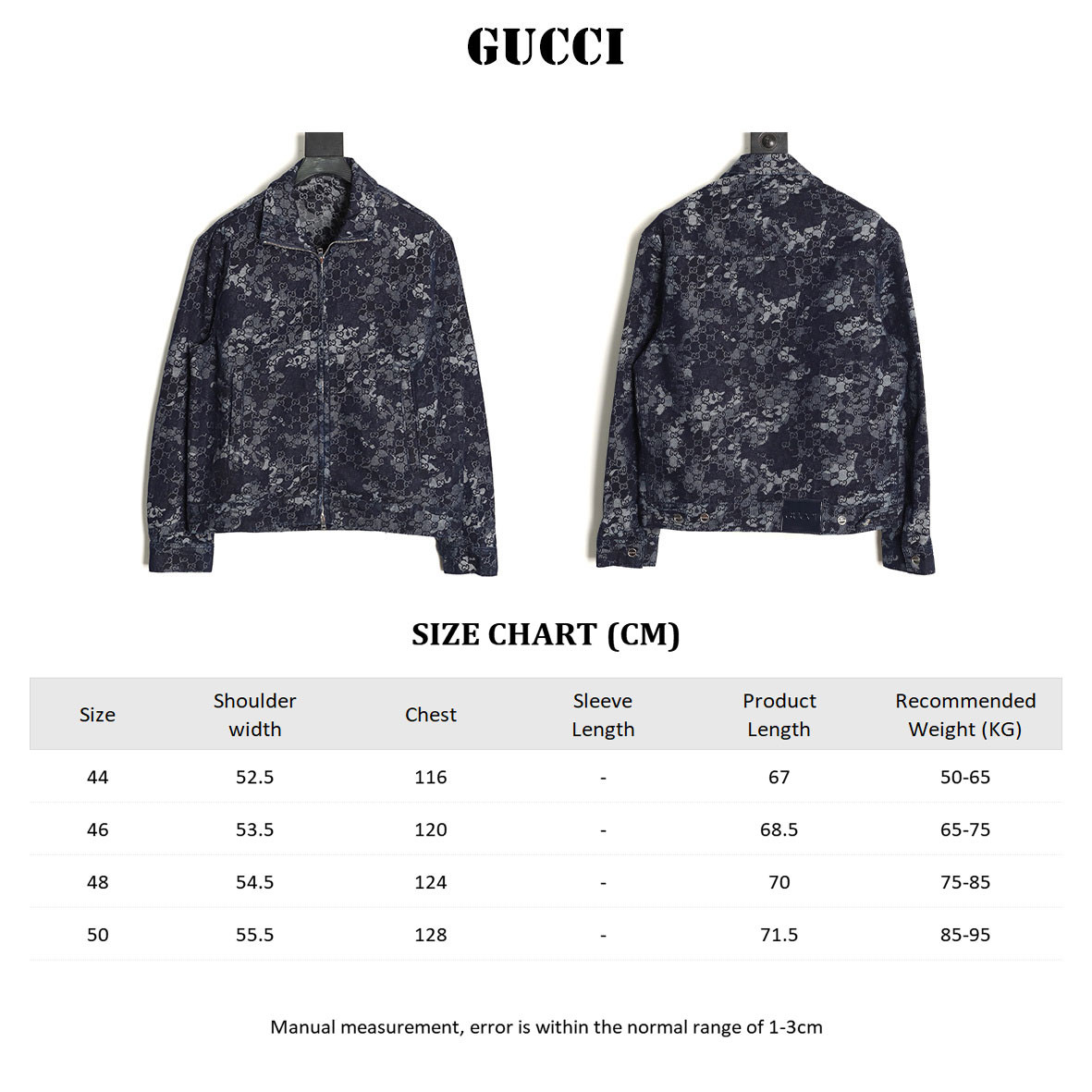 GUCCI GUC Denim Coats Suit