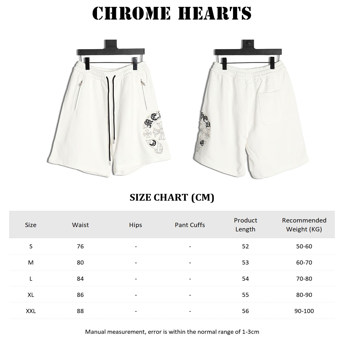 Ch*0me He**ts 24ss shorts