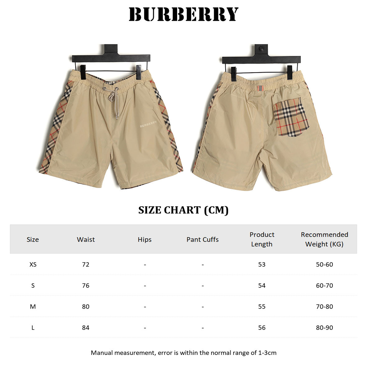 BURBERRY shorts