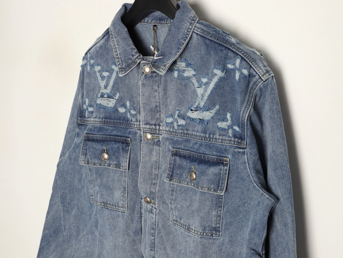 Louis Vuitton 24Fw Denim Coats Suit