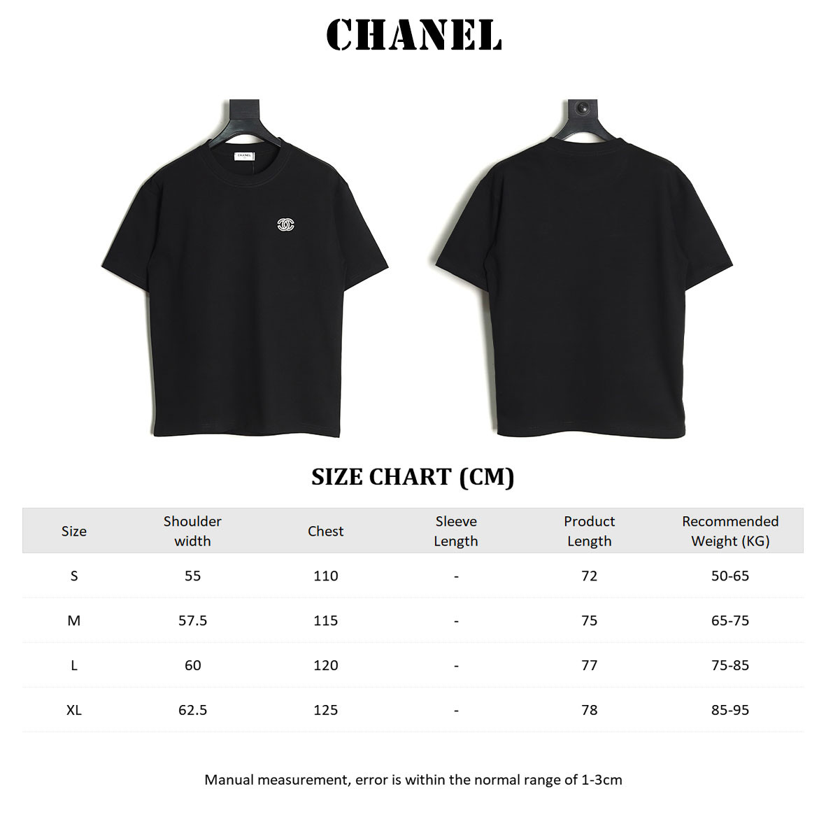 Chanel 25SS Short-sleeved T-shirt