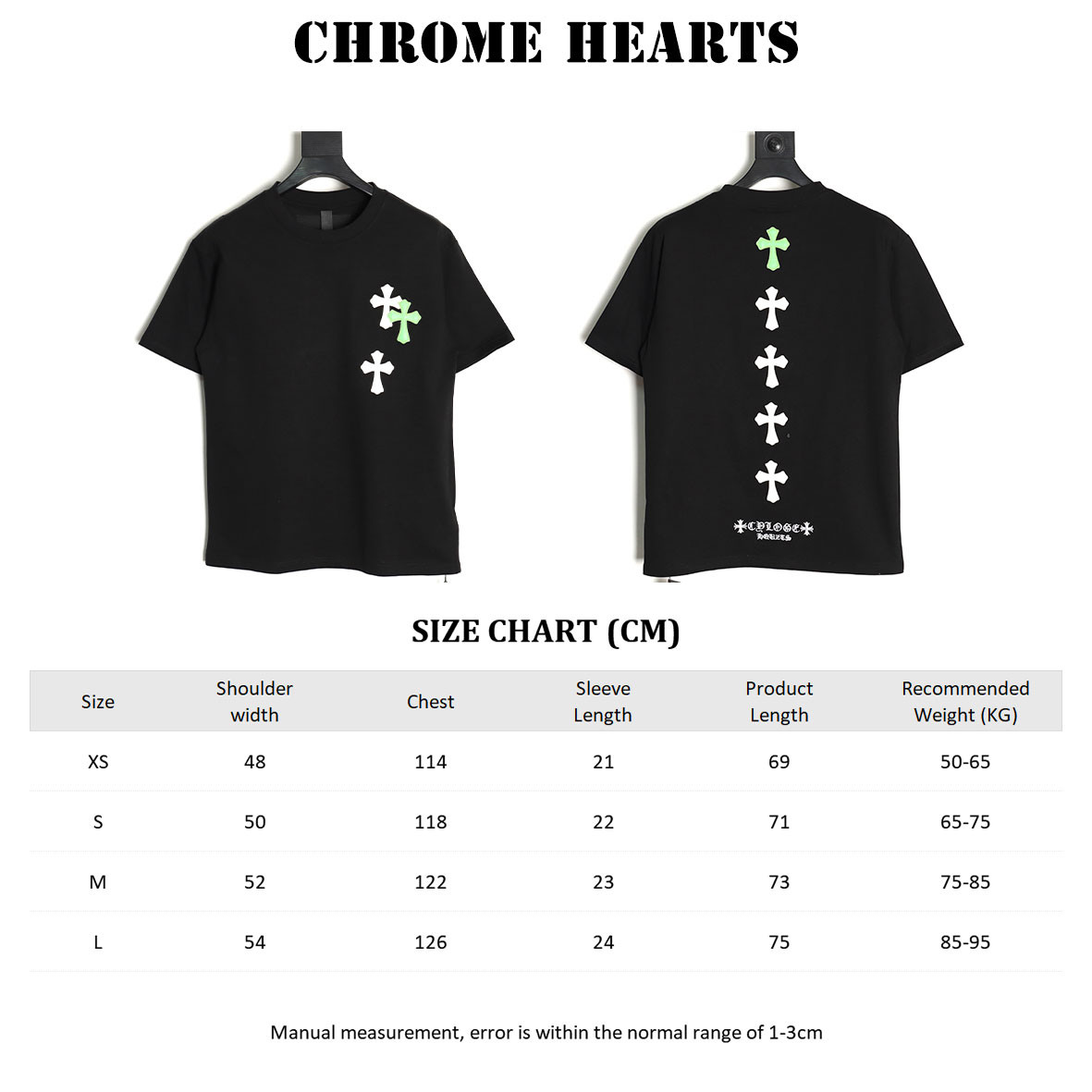 Ch*0me He**ts short-sleeved t-shirt