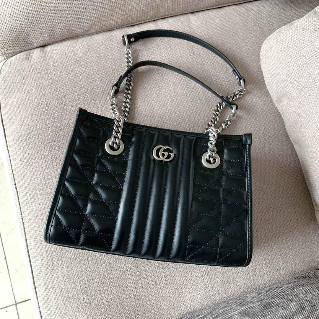 GUCCI GG Marmont series small tote bag 26.5cm