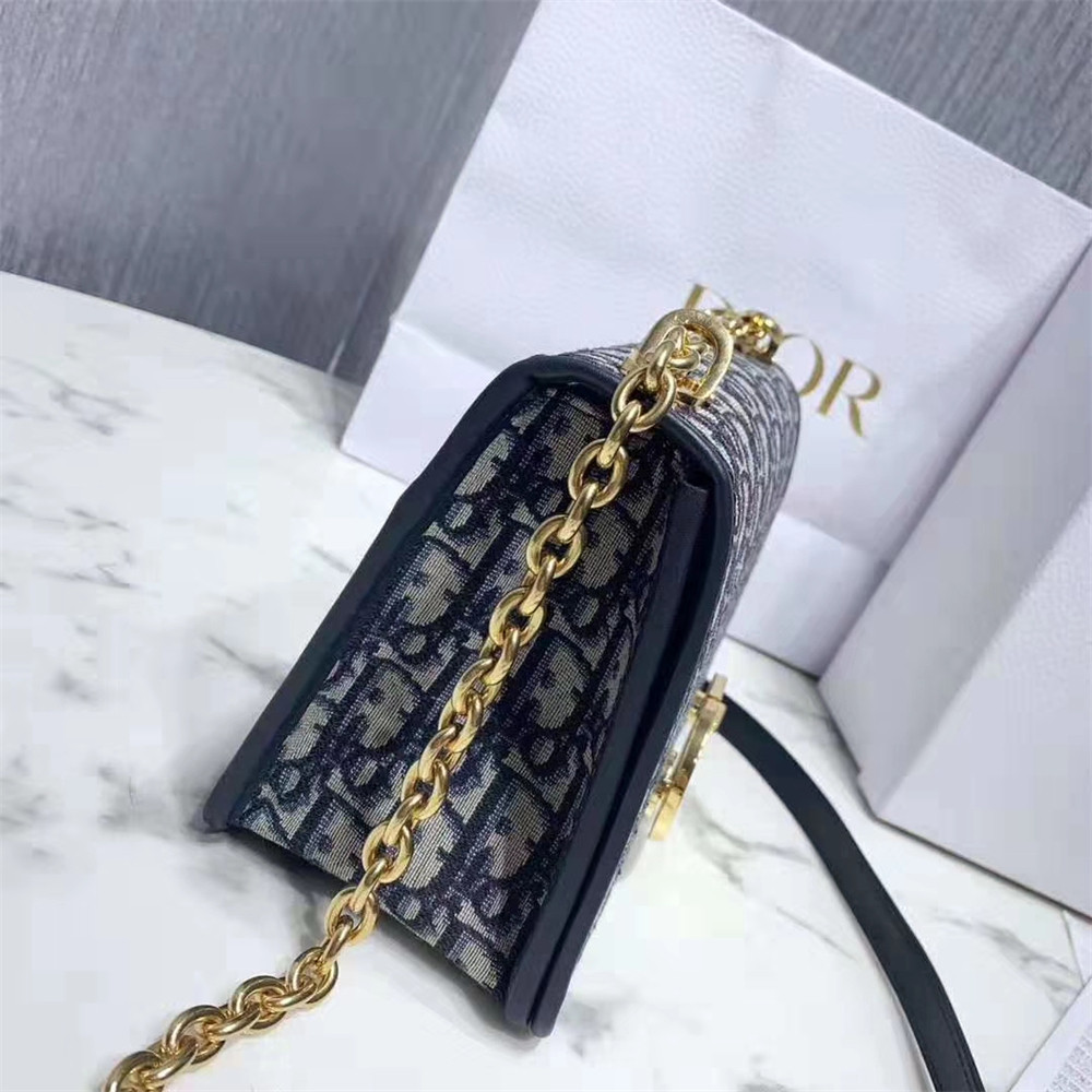 DIOR 30 MONTAIGNE CHAIN BAG Oblique 24x18x8 cm