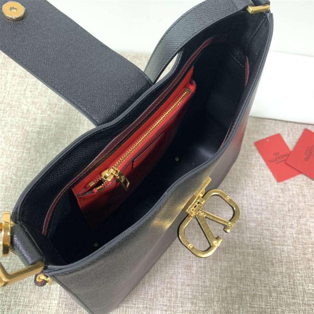 VALENTINO GARAVANI VSling Hobo Bag Black