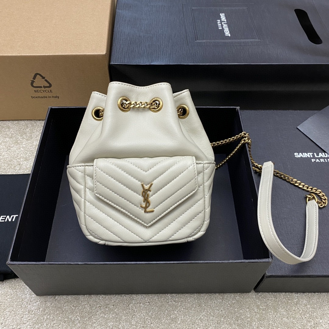 YSL MINI NOLITA WHITE