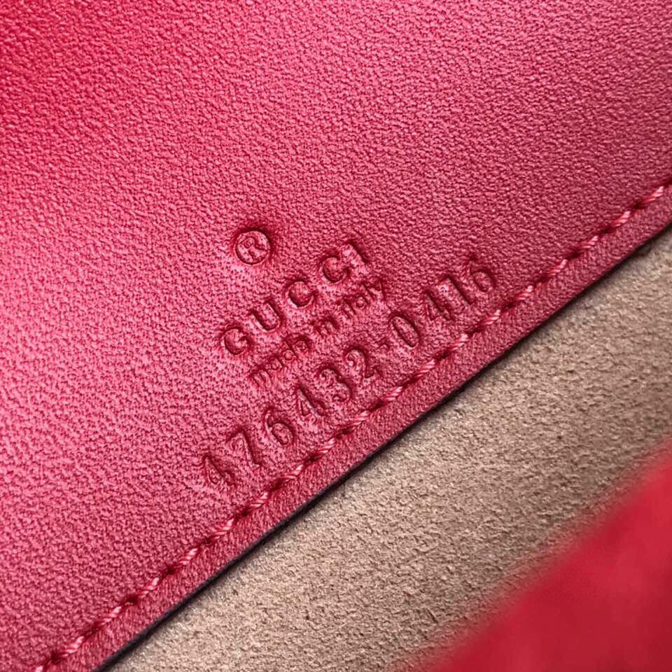GUCCI DIONYSUS GG SUPREME SUPER MINI BAG 6.5"Wx3.9"Hx1.6"D