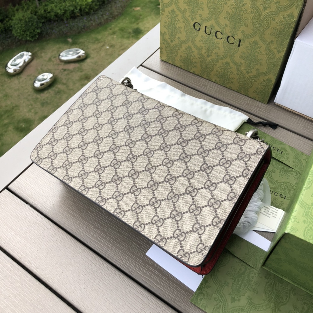 GUCCI DIONYSUS SMALL SHOULDER BAG 11"Wx7"Hx3.5"D