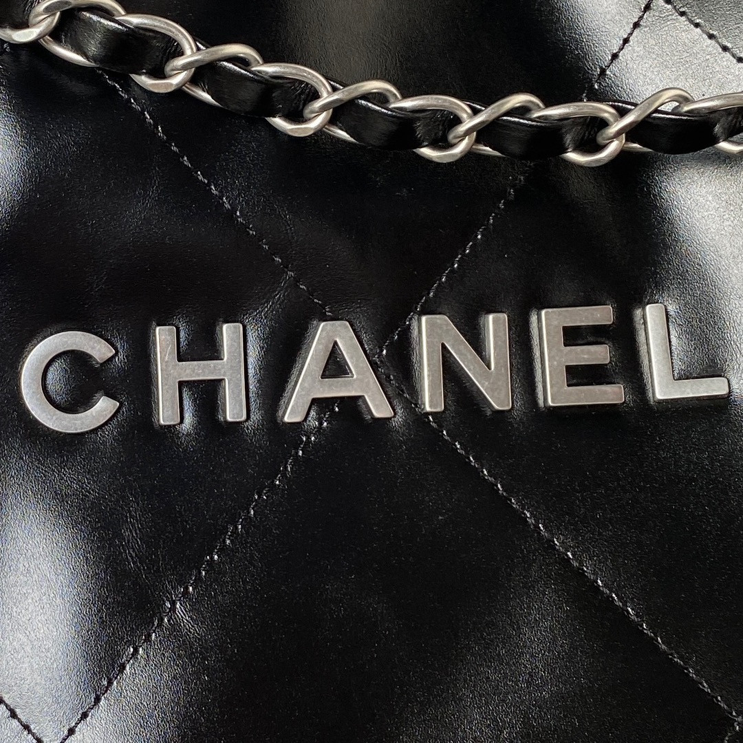CHANEL 22 HANDBAG Shiny Calfskin 30×45×8cm