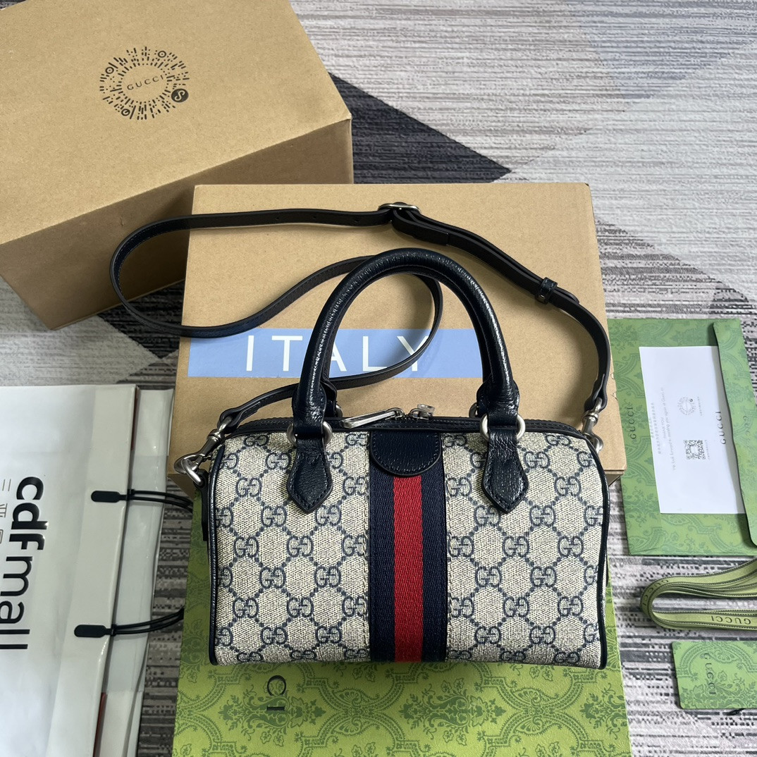 GUCCI OPHIDIA SUPER small BAG 14x21.5x11.5cm