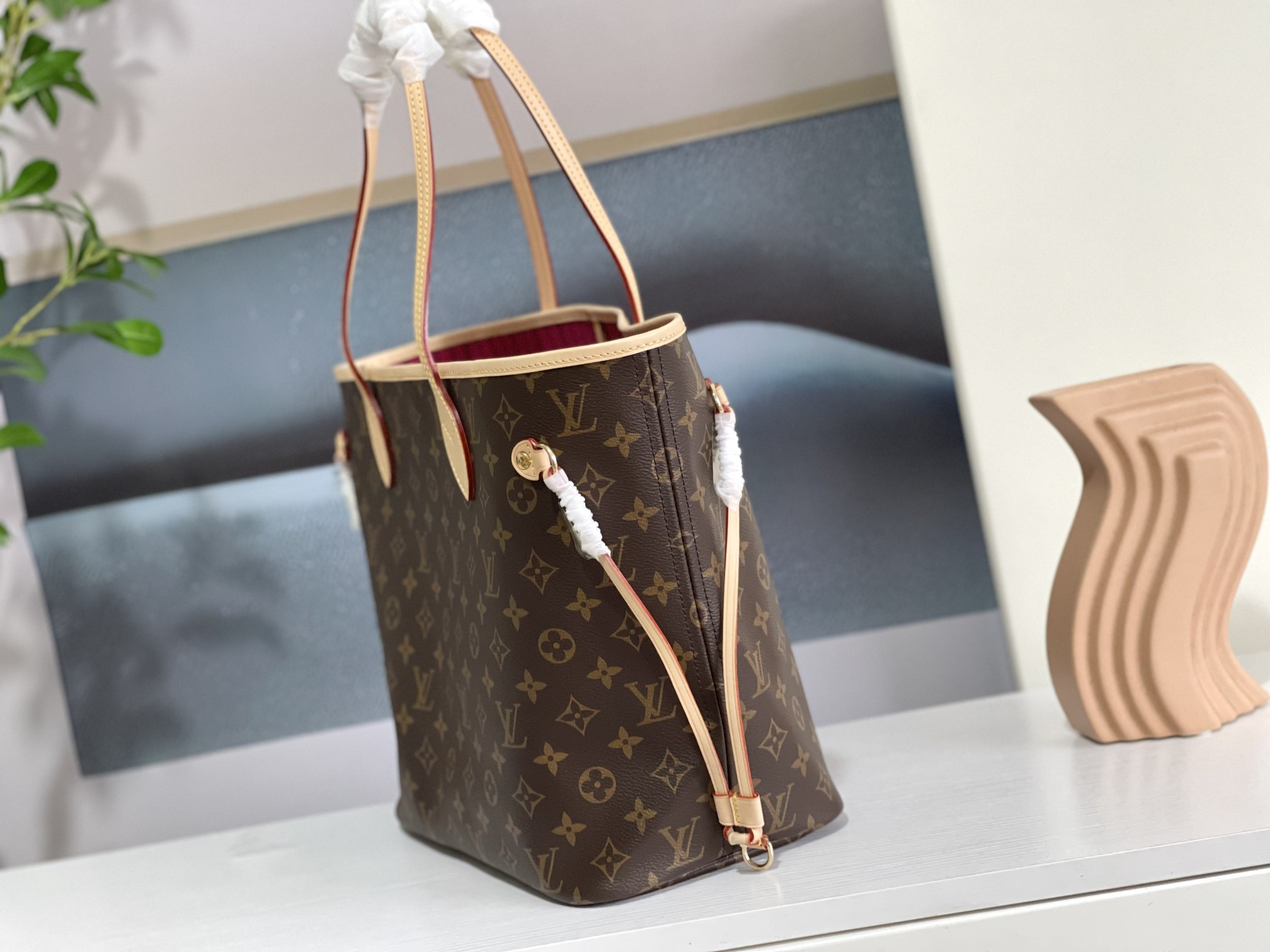 Louis Vuitton M41178 Neverfull MM 12.6 x 11.4 x 6.7 inches Without Box