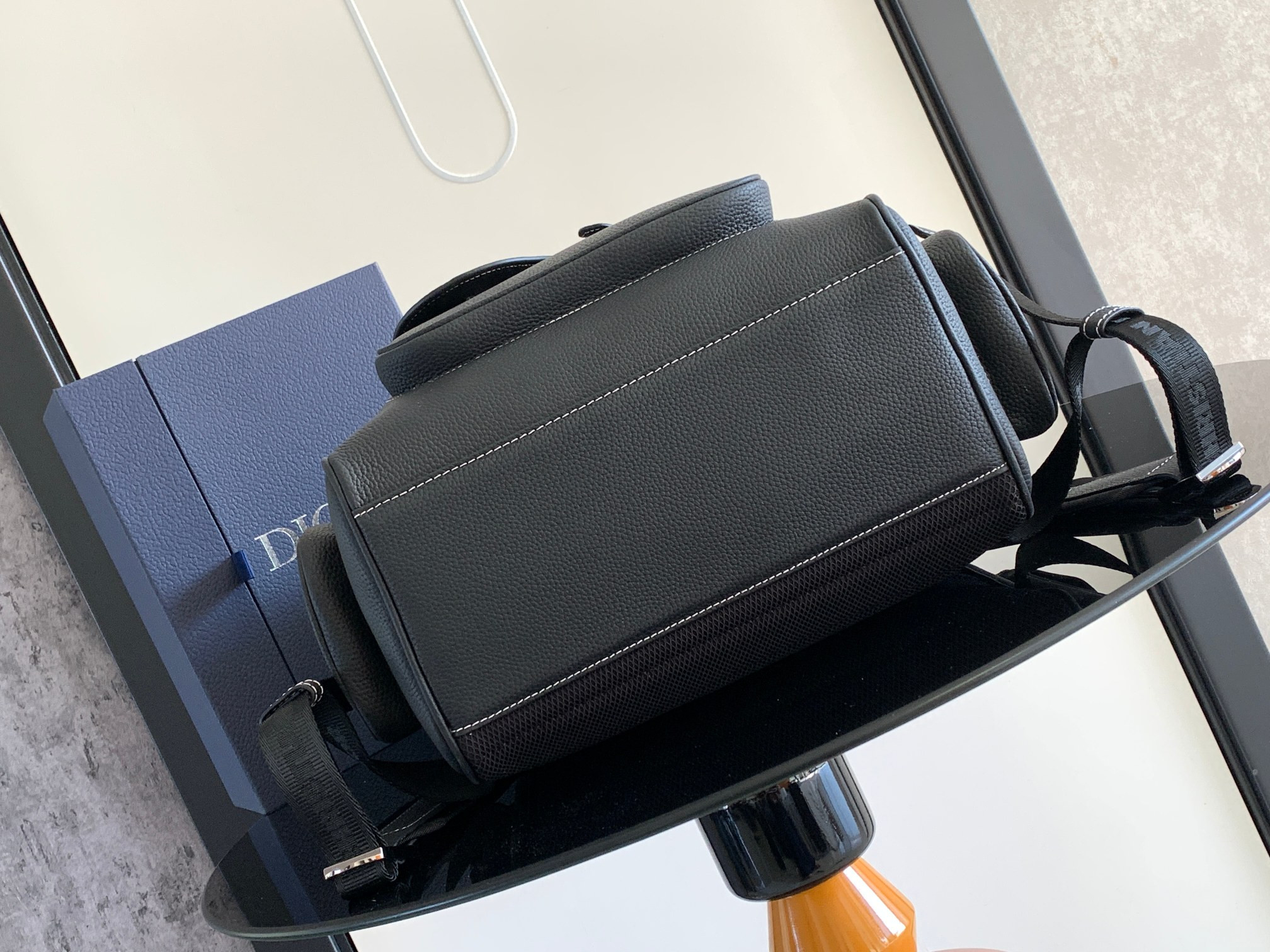 Dior Saddle Backpack 10.5 x 16 x 5.5 inches