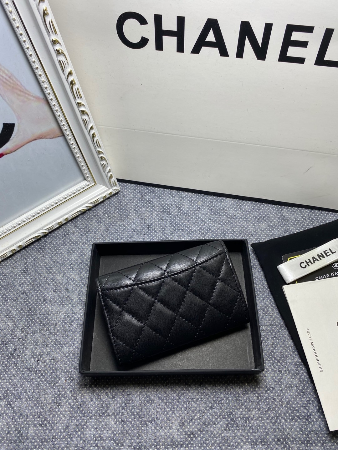CHANEL CARD HOLDER 11.3 x 7.5 x 2.5 cm