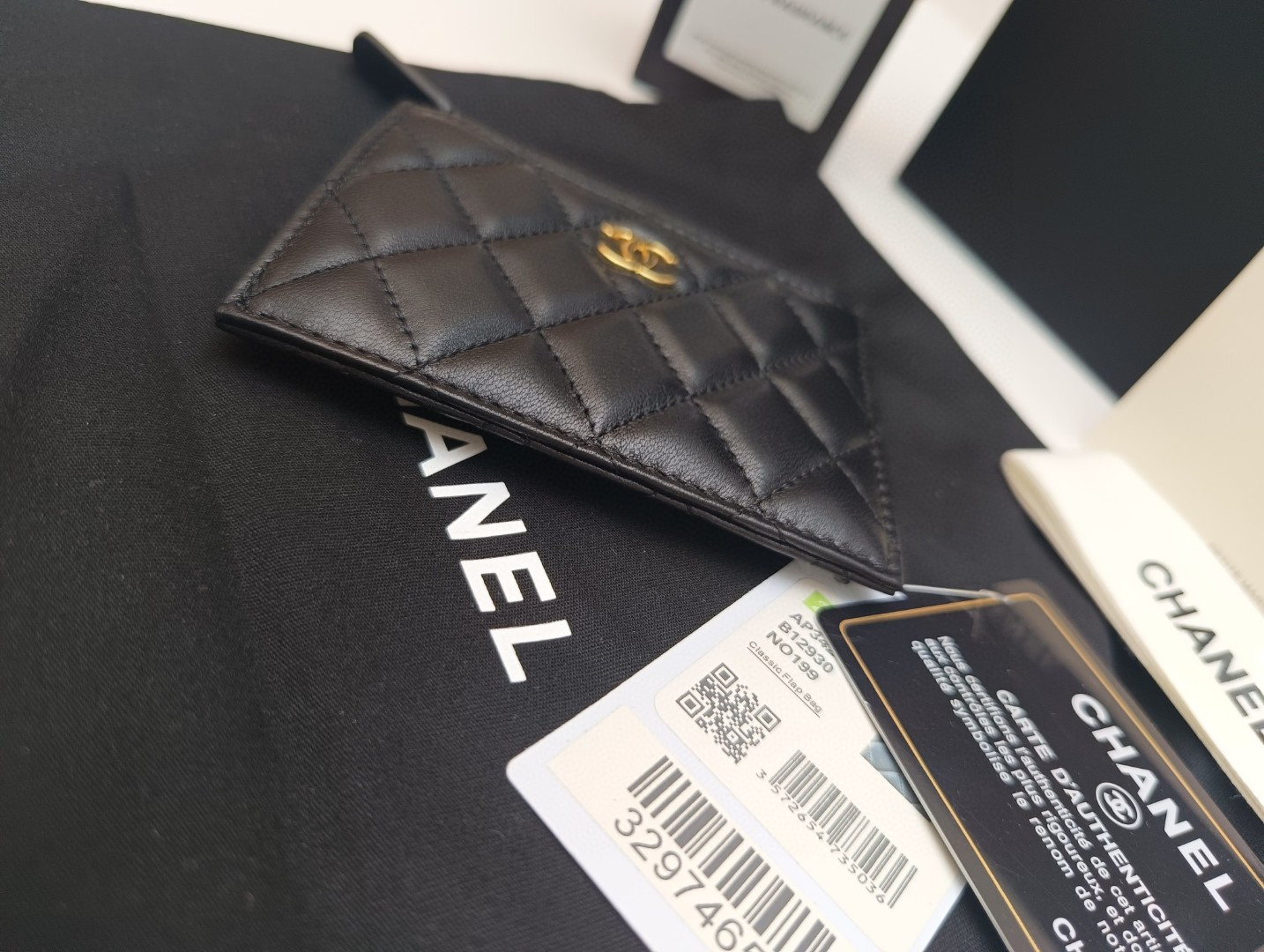 CHANEL CARD HOLDER 9x11.5CM