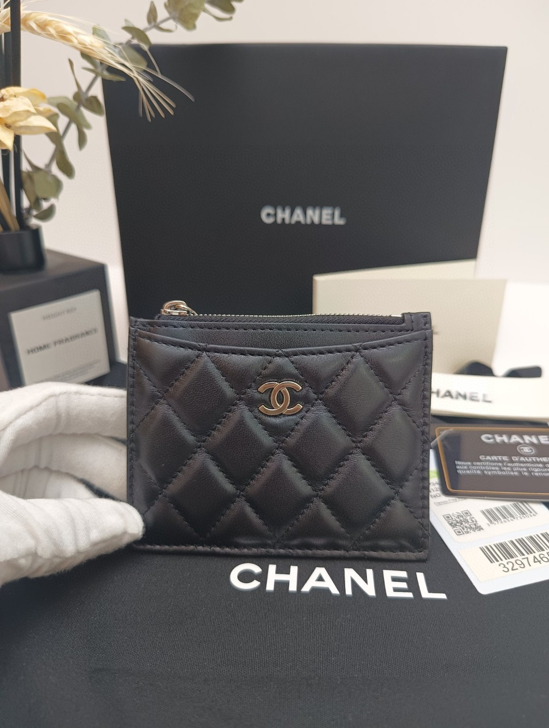 CHANEL CARD HOLDER 9x11.5CM