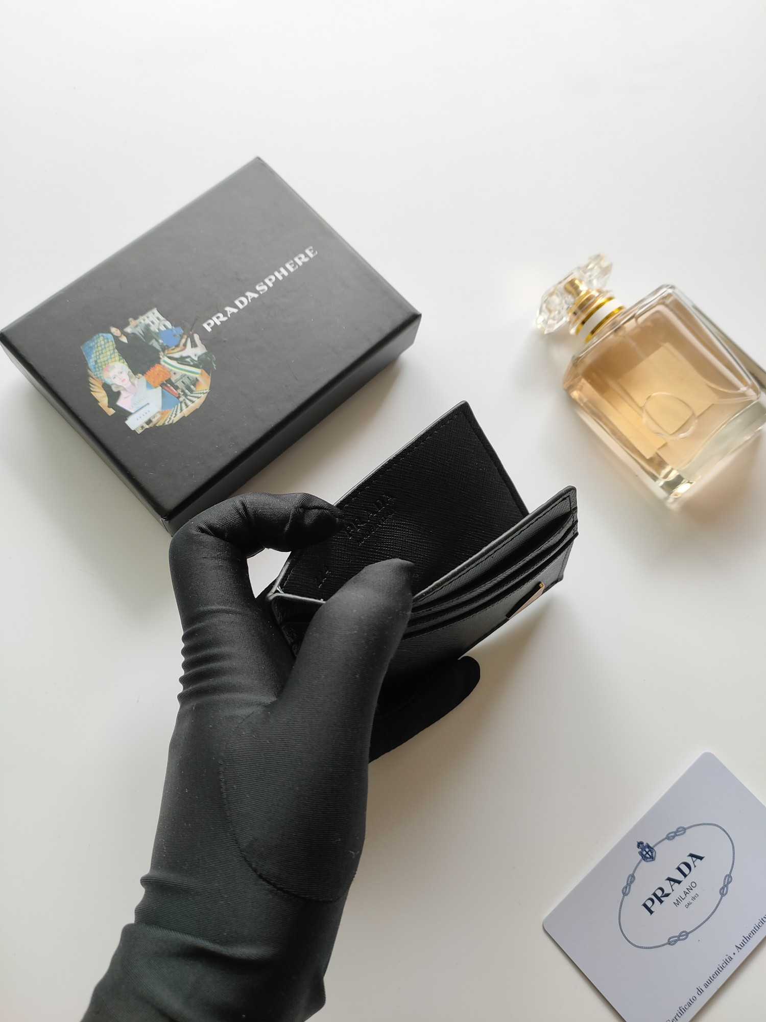 PRADA CARD HOLDER 8-10CM