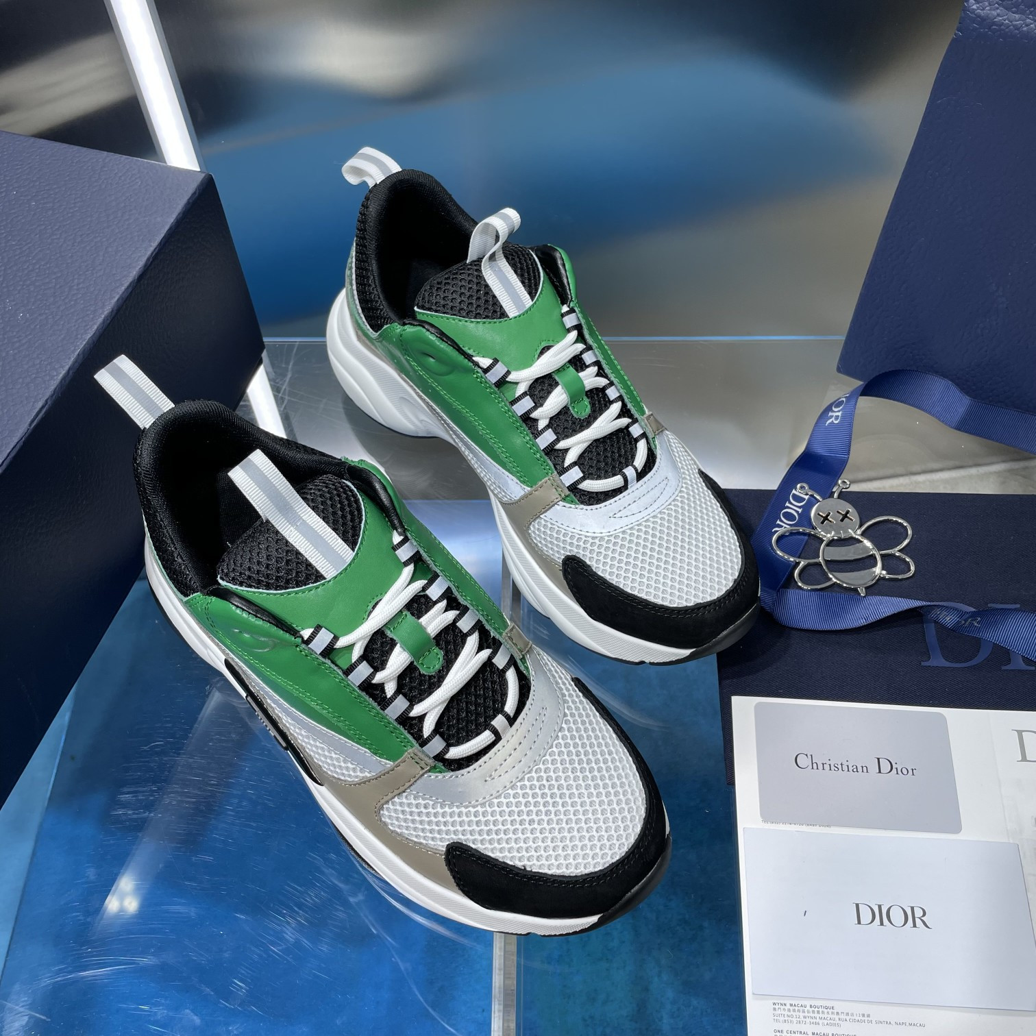 UA Dior B22 green Sneaker