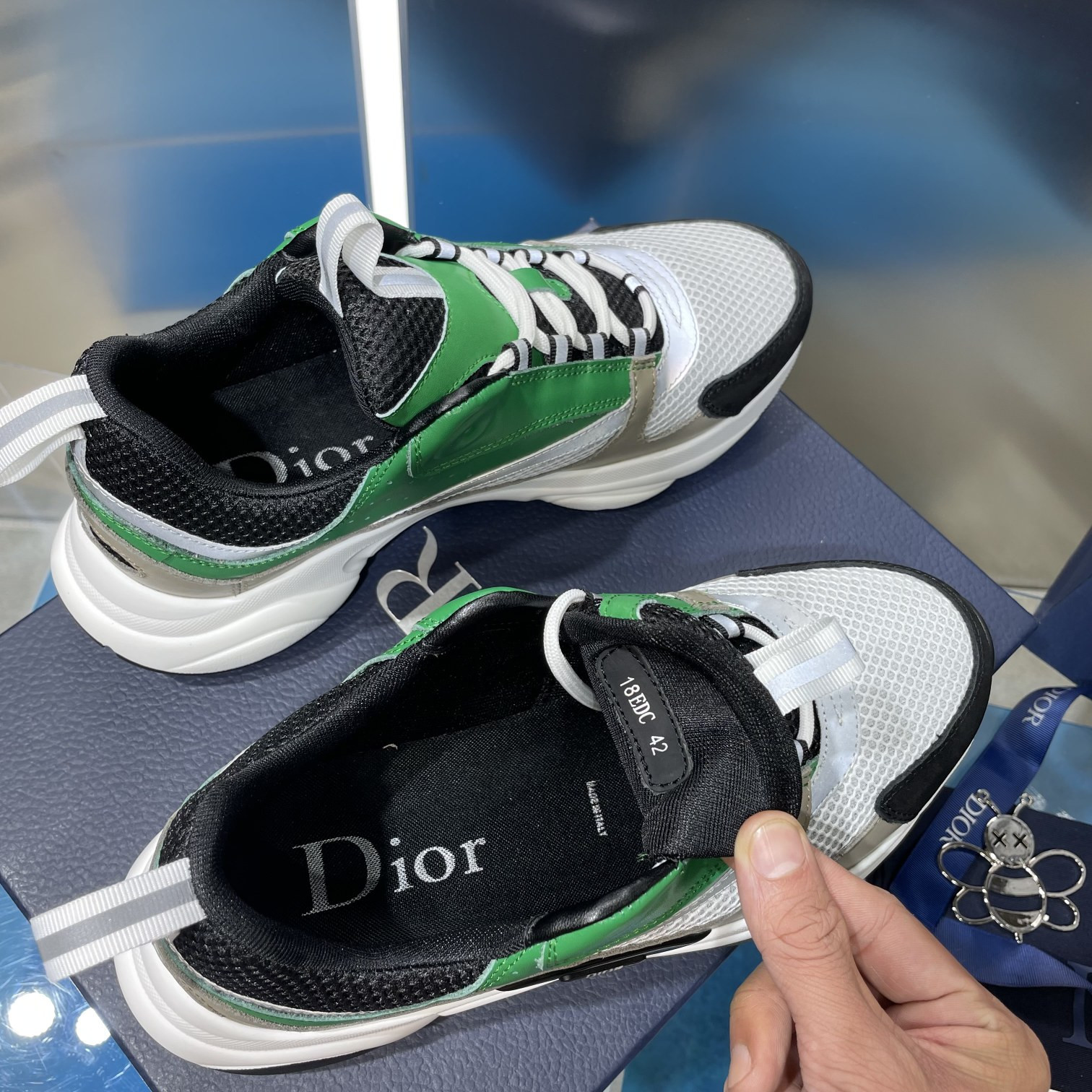 UA Dior B22 green Sneaker