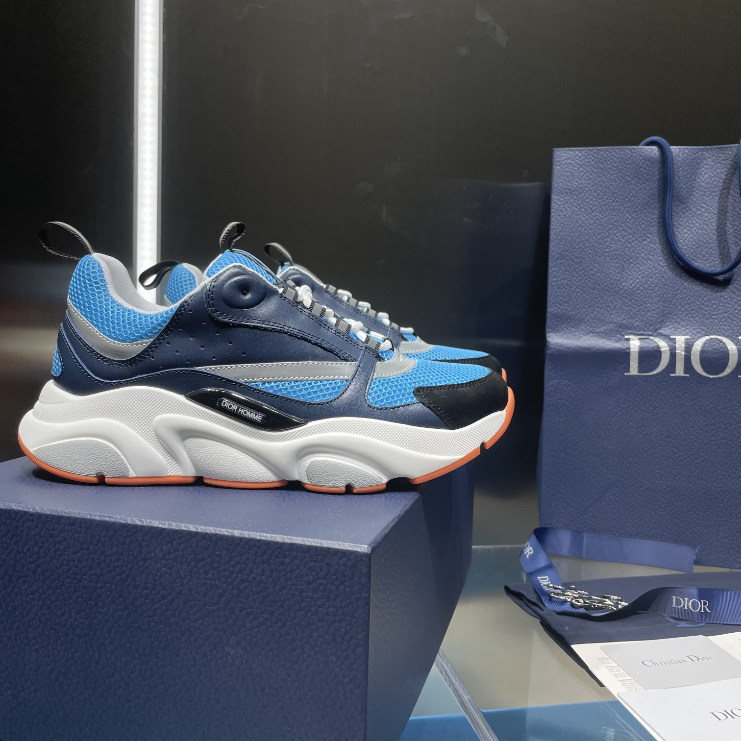 UA Dior B22 blue Sneaker