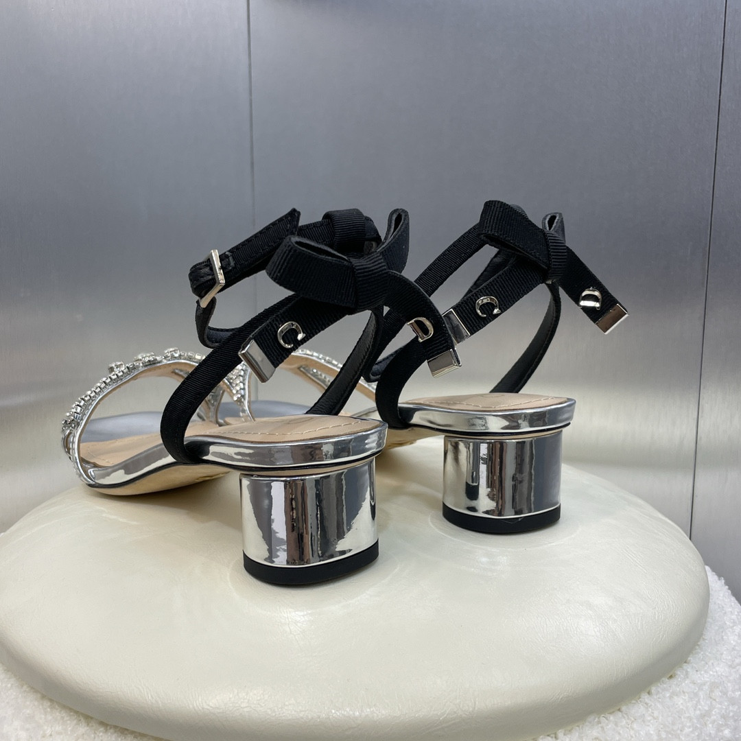 UA Dior Or Dior Sunset Heeled Sandal mid heeled