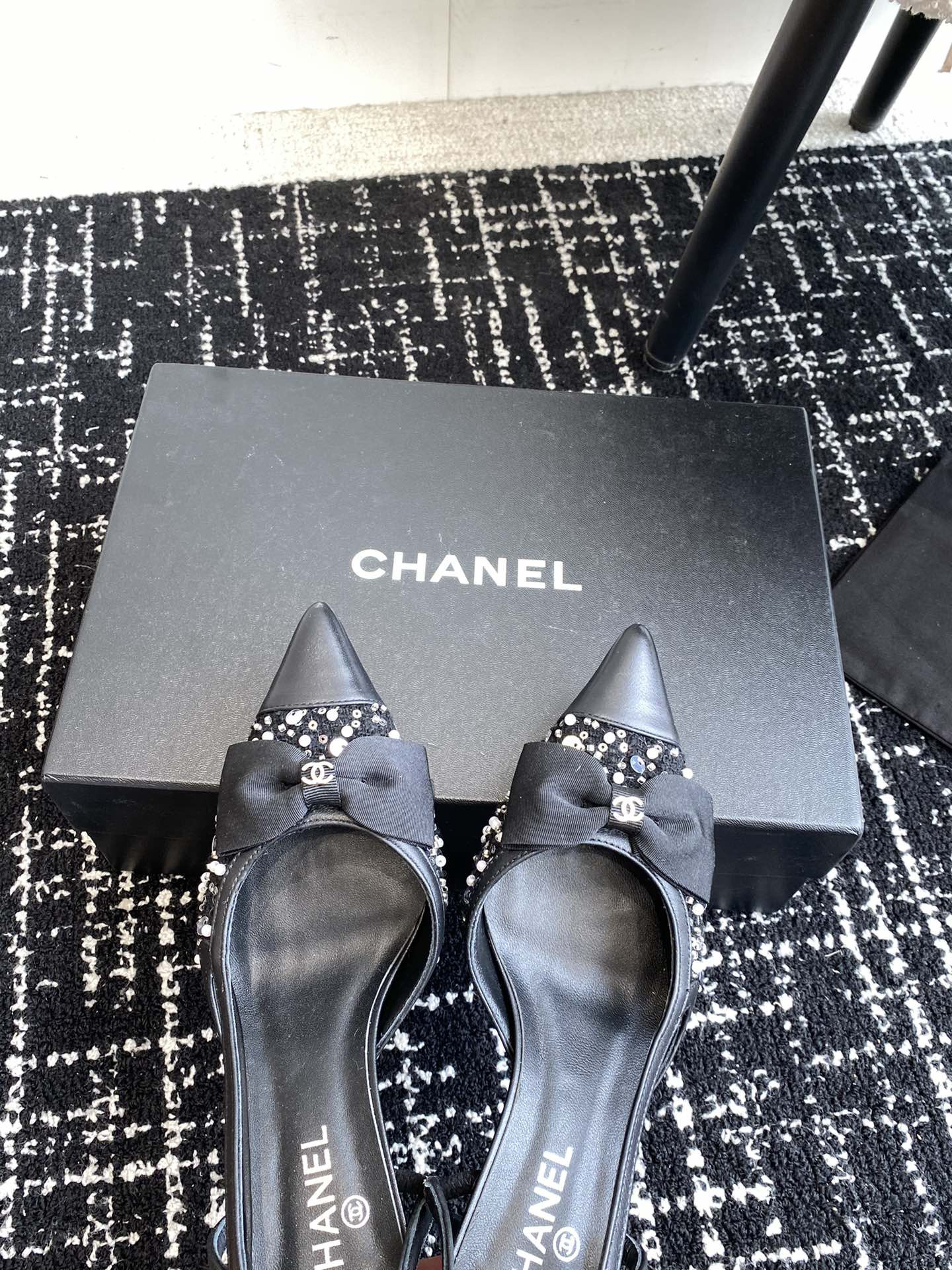 UA CHANEL SLINGBACKS