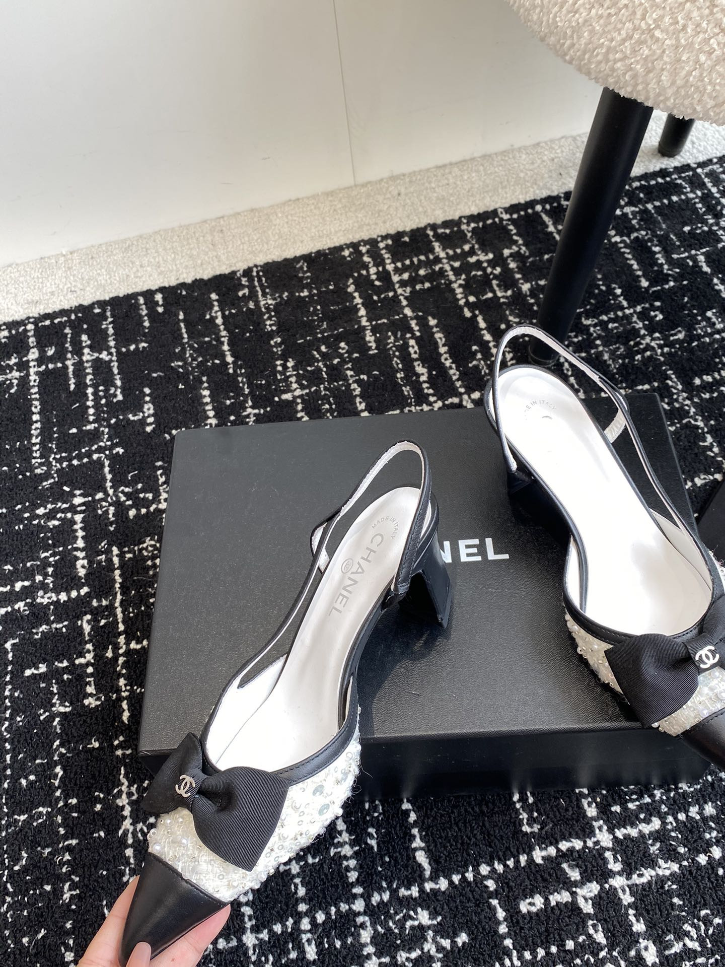 UA CHANEL SLINGBACKS