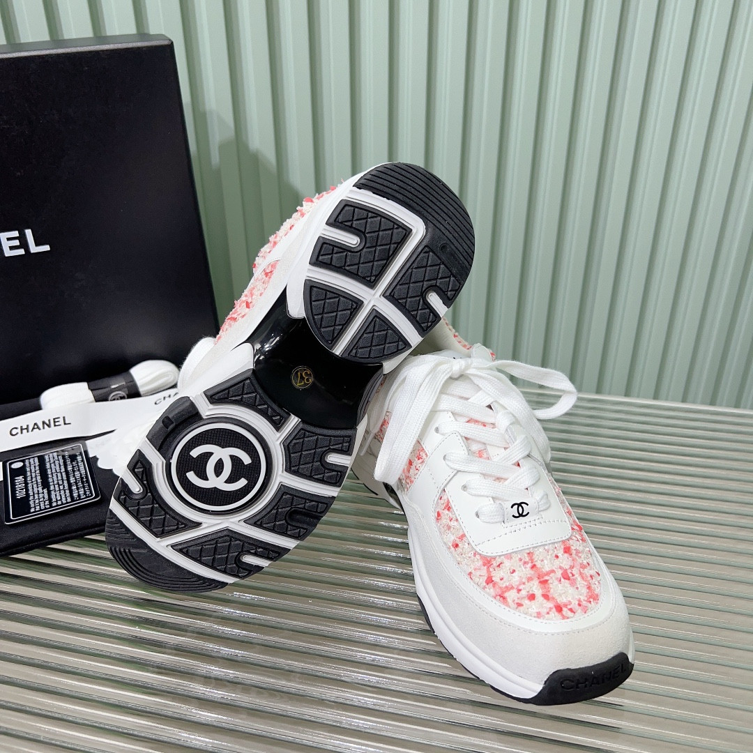 UA CHANEL SNEAKERS Tweed