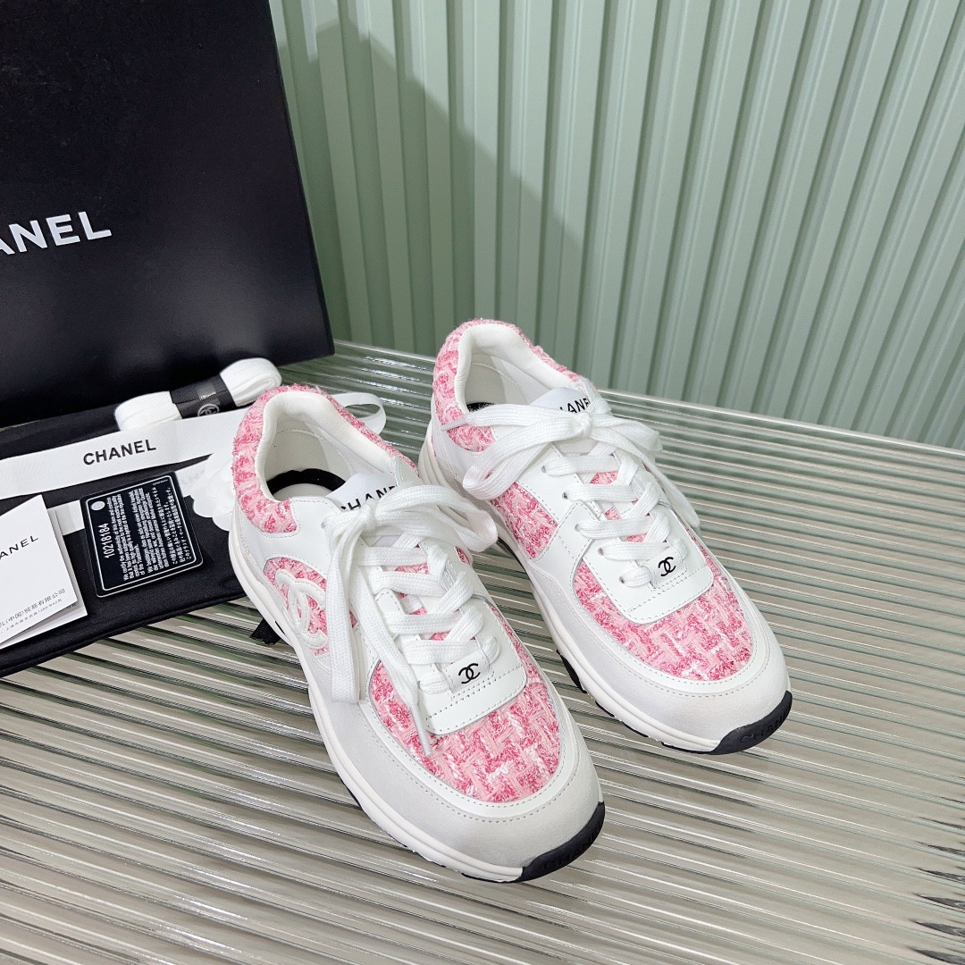 UA CHANEL SNEAKERS Tweed