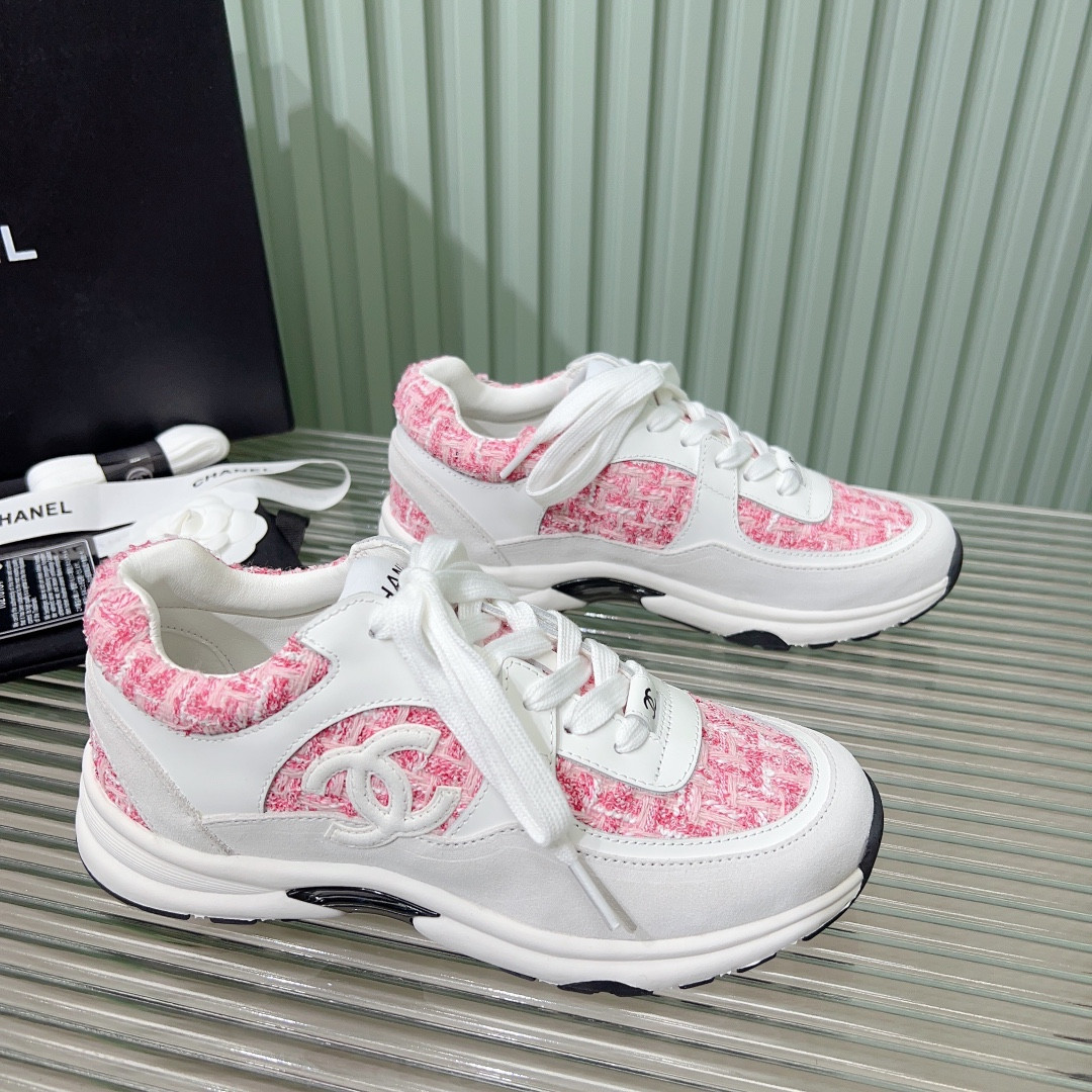 UA CHANEL SNEAKERS Tweed